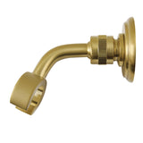 Kingston Brass K176A7 Heritage Hand Shower Wall Mount Bracket, 3-3/4'' (L) x 2-3/16'' (W) x 2-3/16'' (H), Brushed Brass