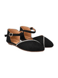 Shoetopia Women'S Block Heel Ballet Flats Black,Black,8,B0BSC96ZPD