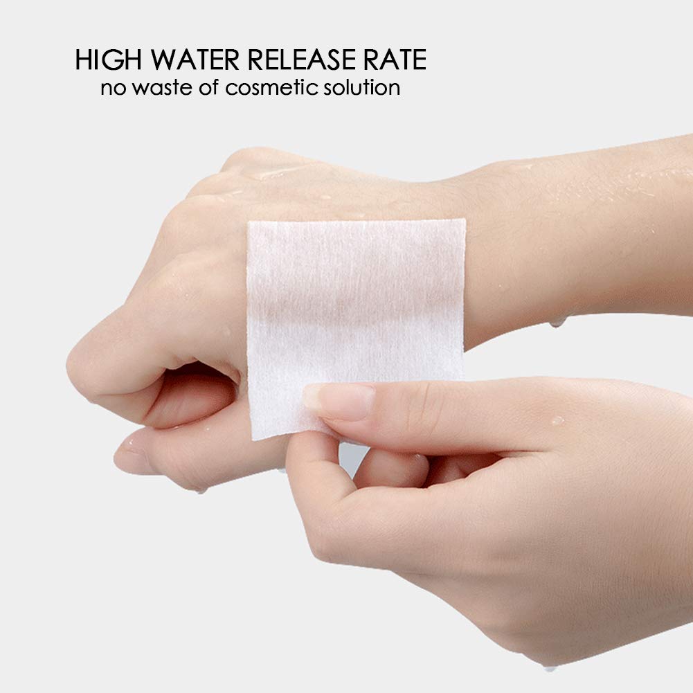 1000PCS Ultra Thin Makeup Remover Cotton Pads Perfect for Face Lips Eyes Nails Polish Makeup Remover Cleansing and Daily Skin Ca
