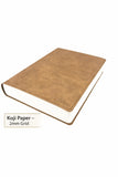 Allieryaz Tomoe River Paper Notebook A5 1000 Pages Thick Journal, TRP & Koji Paper Options, Grid (2mm / 3.7mm), Soft Cover, Fo