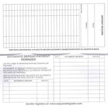 10 Checkbook Registers 2016-2017-2018 Calendars