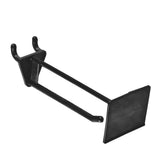 Azar 800014BLK 4Inch GlassFilled Nylon Pegboard Scan Hook, Black, 50Pack