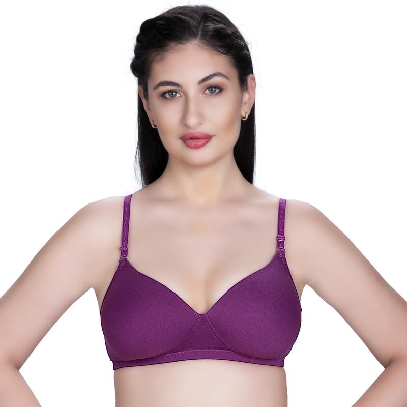Trylo Riza Smoothie Megenta 36 B - Cup,MEGENTA,36,B09GPK162D