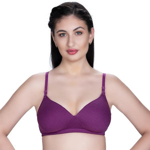 Trylo Riza Smoothie Megenta 36 B - Cup,MEGENTA,36,B09GPK162D