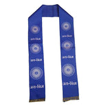 Jai Bhim Scarf For Men And Women | Blue Ambedkar Scarf/Stole With Printed Jai Bhim Text | Cotton Blend Wear, Rally, Political Ev