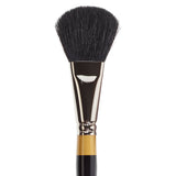 KINGART Premium Original Gold 92751 OVAL MOP Series Artist Brush, Soft Natural Hair, Short Handle, for Acrylic, Watercolor and 