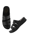 Shoetopia Comfortable Black Doctor Sole Heels For Women & Girls /Eu40,Black,7,B0DFVFF1WD