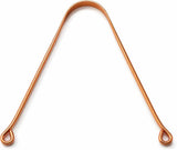 Varneya Pure Copper Tongue Cleaner With Handle | Ayurvedic Tongue Scraper For Adults | Removes Bad Breath & Tongue Coating | Reu