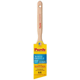 Purdy 144116420 White Bristle Angular Trim Extra Oregon Brush, 2-Inch, 6-Pack