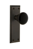 Grandeur Hardware 852961 Fifth Avenue Plate with Coventry Knob Privacy, Backset Size: 2.75, Timeless Bronze
