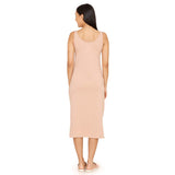 Zivame Knit Cotton Kurti Slip For Women - Roebuck Beige Beige S Zi60Afcore0Skin