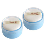 Topwon 3.5'' Baby After-Bath Powder Puff Kit Container Dispensor Case with Sifter (2 Packed)