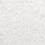 Miyuki Round Seed Bead Size 15/0 8.2g Opaque White