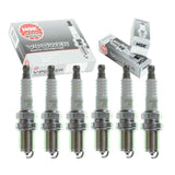 6 pc NGK V-Power Spark Plugs compatible with Toyota Tacoma 3.4L V6 1995-2004