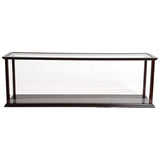 Old Modern Handicrafts Display Case for Cruise Liner -with Plexiglass Panels - Maximum Inside Dimension of 35.5 L x 7.12 W x 13.