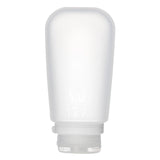 humangear GoToob+ (XL) | Refillable Silicone Travel Bottle | Locking Lid | Food-Safe Material | Clear, XL (6 fl.oz.; 177ml)