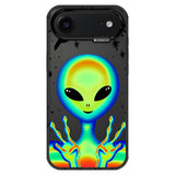 MOSNOVO for iPhone Air Case | Compatible with Magsafe | Military Grade 10ft Drop Tested | Camera Control | Clear Black with Alie