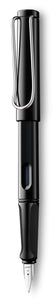 Lamy Safari Fountain Pen Shiny Black Medium