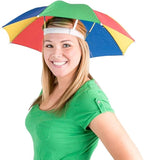 Boxo Adjustable Size Cap Umbrella Waterproof Hands Free Portable Hat Umbrella For Rain And Sun Protection For Women Men And Kids