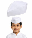 Lai Lai Nehru Cap For Kids White Nehruji Cap For Boys & Girls Perfect For Fancy Dress Competition, Independence Day & Republic D