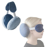 Carthome Flight Pillow For Sleeping, Airplane Head Strap With Sleep Eye Mask, Support Travel Neck, Long Flight Comfort, Travel E