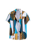 Dhruvi Trendz Mens Rayon Men'S Casual Shirt Regular Fit Western (Dt-Ms-6124_Multicolor_L)