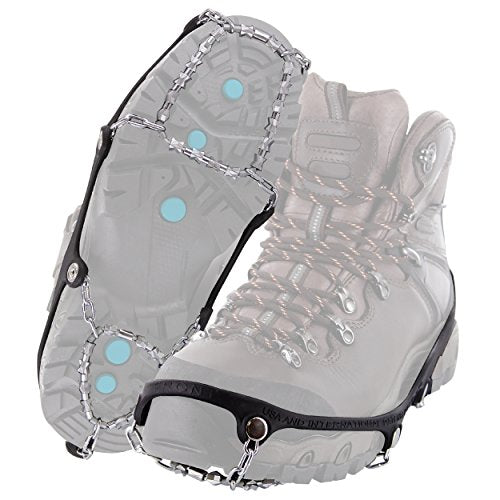 Yaktrax Diamond Grip All-Surface Traction Cleats For Walking On Ice And Snow (1 Pair), X-Large