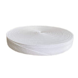 QIANF Eco Friendly Twill Tape Ribbon 100% Cotton White 2 Wide 50 Yard Roll Herringbone Tape(2-50Yard, White)