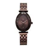 Fastrack Vyb 6.0 Prodigy Quartz Brown Teardrop Shaped Dial Women'S Watch | Stainless Steel Strap Material | Watches For Women An