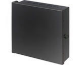 Arlington Industries EB1111BL-1 Electronic Equipment Enclosure Box (Pack of 1), 11 x 11 x 3.5, Black