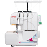 Janome MOD8933 Serger with LayIn Threading, 3 and 4 Thread Convertible with Differential Feed WHITE