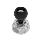 Mounts Lab motomount R7BH for Yamaha YZF R7/Suzuki GSX R8/GSX R125 Steering Stem Nut with 1inch Ball Head (M22x1.00mm) for Ram M
