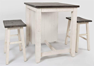 Jofran Inc. Madison County Reclaimed Pine Counter Height Dining Table Set