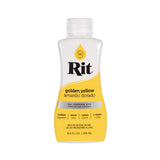 Rit Dye Liquid - Wide Selection of Colors - 8 Oz. (Golden Yellow)