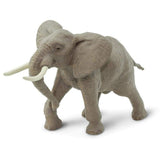 Safari Ltd. African Bull Elephant Figurine - Realistic 7.6 Wildlife Figure - Educational Toy for Boys, Girls, and Kids Ages 3+