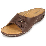 Ortho Joy Extra-Soft Comfortable Stylish And Fancy Slippers For Women,Brown,2.5,B0BYDN8NL7