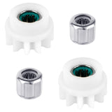 PEUTIER 4pcs Spin Mop Replacement Parts, Spin Bucket Mop Clutch Bearing Gear Sprockets Repair Replacement Mop Pedal Broom Spin R