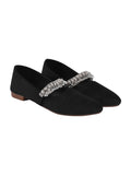 Shoetopia Girls Belly-Romeo Black Ballet Flat - 5 Uk (Girls-Belly-Romeo-Black),Black,5,B0CQK6C4QY