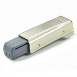Blum 973A0500.01x8 973A Blumotion Straight Arm Full Overlay Hinge for Doors, Nickel Finish (Pack of 8)