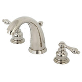 Kingston Brass Kb986Alpn Victorian Widespread Bathroom Faucet, 6 X 5.25 X 2.5, Polished Nickel