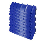 Mytee Products 10 Pack Blue Flatbed Edge Protectors - 8 x 8 x 36 | V Shaped Winch Ratchet Straps Plastic Corner Protector for Fl