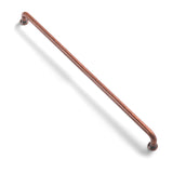 Yanxia Set of 12 -Sleek 12 5/8 Center to Center Antique Copper Cabinet Handles - Retro and Minimalist Hardware for Stylish Home 