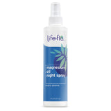 Life-flo Magnesium Oil Night Spray, Soothing Magnesium Spray w/Magnesium Chloride from Zechstein Seabed and Lavender Oil, Calms 