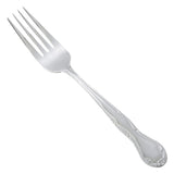 Winco 12-Piece Elegance Mirror Finish Dinner Fork Set, 18-0 Stainless Steel