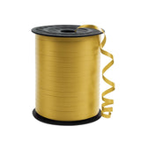 KMER LIFE Premium Gold Curling Ribbon, 1/5 Wide x 500 Yards Christmas Curling Ribbons for Gift Wrapping, Party Decoration, Ballo