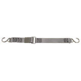 BoatBuckle Stainless Steel Kwik-Lok Gunwale Tie-Down, 2-Inch x 10-Feet