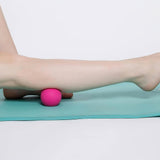Ecomistiq Deep Tissue Lacrosse Myofascial Massage Ball For Back Neck Orange Blue| Massagers| |Health & Beauty