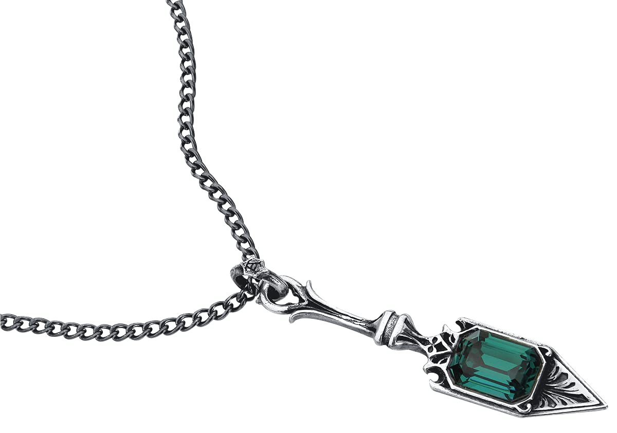 Alchemy Gothic Sucre Vert Absinthe Spoon Pendant W/Necklace [Jewelry] Alchem.