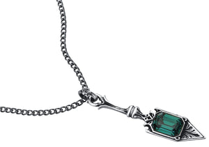 Alchemy Gothic Sucre Vert Absinthe Spoon Pendant W/Necklace [Jewelry] Alchem.