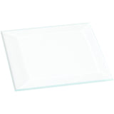 Plymor Square 3mm Clear Beveled Glass, 2 inch x 2 inch (Pack of 6)